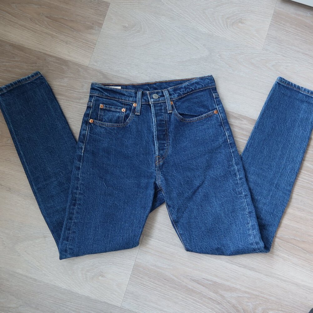 Levi's 501s Skinny Jeans, Size 26